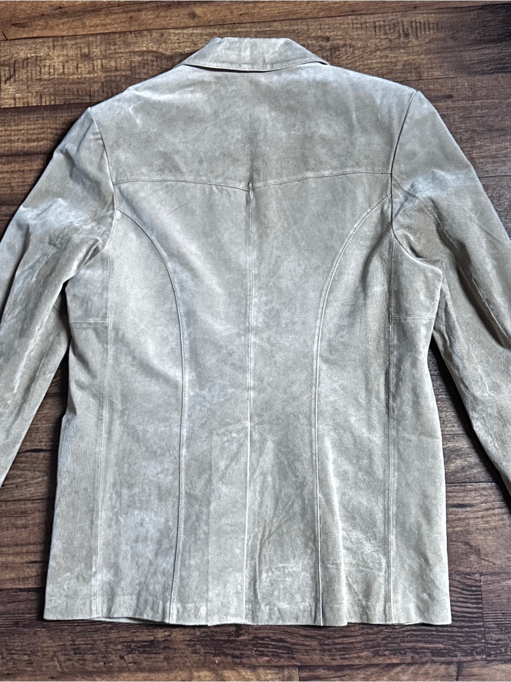 Scully ~ Men's Size 42 (X-Large) ~ Beige ~ Leather Suede Blazer Jacket - Picture 12 of 16
